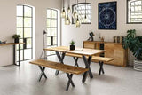Dining Table Legs - X Shaped