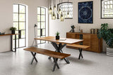 1.6m Dining Table Top - Russet