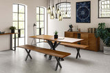 2.0m Dining Table Top - Russet