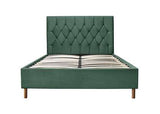 Small Double Bed Green
