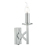 LYO0750 Wall Light Polished Chrome & Crystal