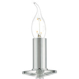 LYO0750 Wall Light Polished Chrome & Crystal