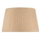 LYZ1429 Taupe Faux Silk Tapered Drum Shade 36Cm