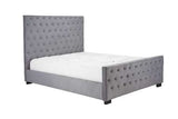 Double Bed Grey