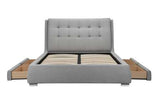 MAY4DB6GRY Super King Bed Grey