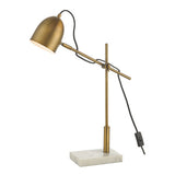 MEN4263 Task Lamp Bronze & Marble