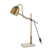 Task Lamp Bronze & Marble