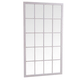 Leaner Window Mirror Grey