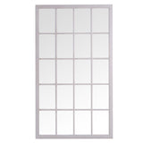 Leaner Window Mirror Grey