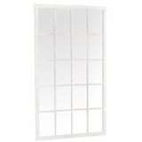 Leaner Window Mirror White