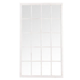 Leaner Window Mirror White