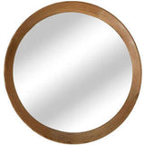 MIR34 Oak Framed Mirror