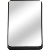 MIR36-B Iron Framed Mirror Black