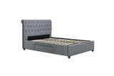 Double Bed Grey