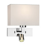 MOD7150L Wall Light With Led In Polished Chrome (Bracket Only)