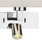 Wall Light With Led In Polished Chrome (Bracket Only)
