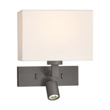 MOD7163L Wall Light With Led In Bronze (Bracket Only)