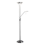 MON4946 Mother & Child Floor Lamp Satin Chrome