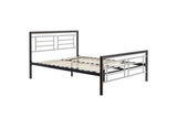 King Bed Silver