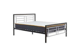 MONB46 Double Bed Silver