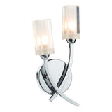 MOR0950 Double Wall Bracket Polished Chrome
