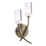 MOR0975 Double Wall Bracket Antique Brass