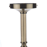 8 Light Dual Mount Pendant Antique Brass