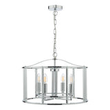 4 Light Pendant Polished Chrome