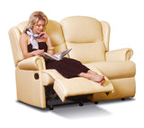 Small Rechargeable Powered Reclining 2-seater