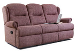 Small Rechargeable Powered Reclining 3-seater