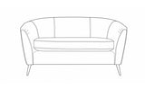Margot - Accent Chair - 2 Seater
