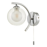 Wall Light Polished Brass With Clear/Opal Glass