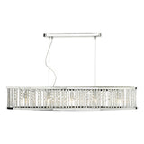 NAN6268 5 Light Bar Pendant Polished Chrome Aluminium