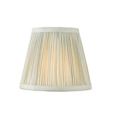 NOE2639 Grey Silk Pleated Shade 14Cm