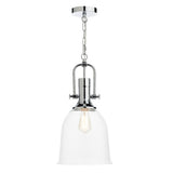 NOL0108 1 Light Pendant Polished Chrome/ Clear