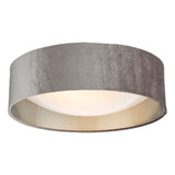 NYS5037 2 Light Flush Velvet Mink Shade 40Cm