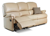 Small Rechargeable Powered Reclining 3-seater