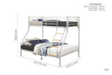 NEXBBV2 Double Bed Silver