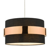 OKI6522 Easy Fit Shade Black With Copper Band