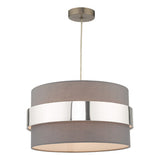 OKI6539 Easy Fit Grey Shade With Chrome Band