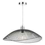 ONZ1722 Wire Easy Fit Pendant Shades Black (Twin Pack)