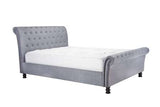 Super King Bed Grey