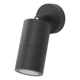 Outdoor Single Spotlight Matt Black Ip65