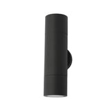Outdoor 2 Light Wall Light Matt Black Ip65