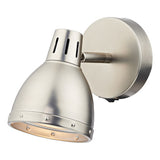 OSA0761 Single Wall Spotlight Antique Chrome