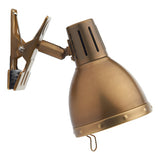 OSA4175 Clip On Spotlight Antique Brass