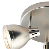 3 Light Plate Spotlight Antique Chrome