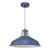 1 Light Pendant Blue