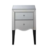 2 Drawer Bedside White