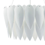 3 Light Pendant White Ceramic